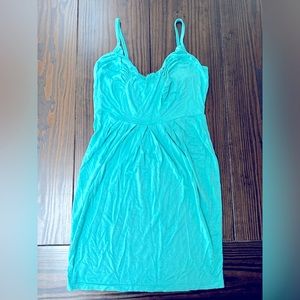 Teal Mini Dress